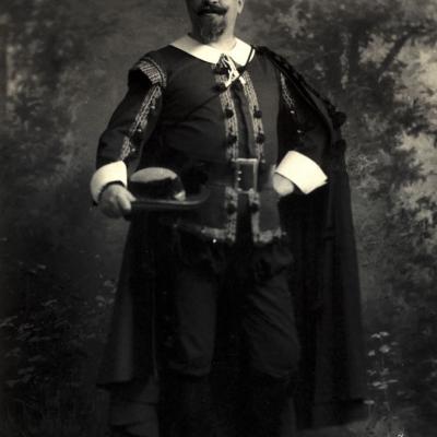 Edward Reszke jako Leporello z „Don Giovanni”.