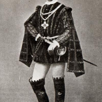 Jan Reszke w kostiumie z  „Don Juana”, gdy śpiewał jeszcze jako baryton